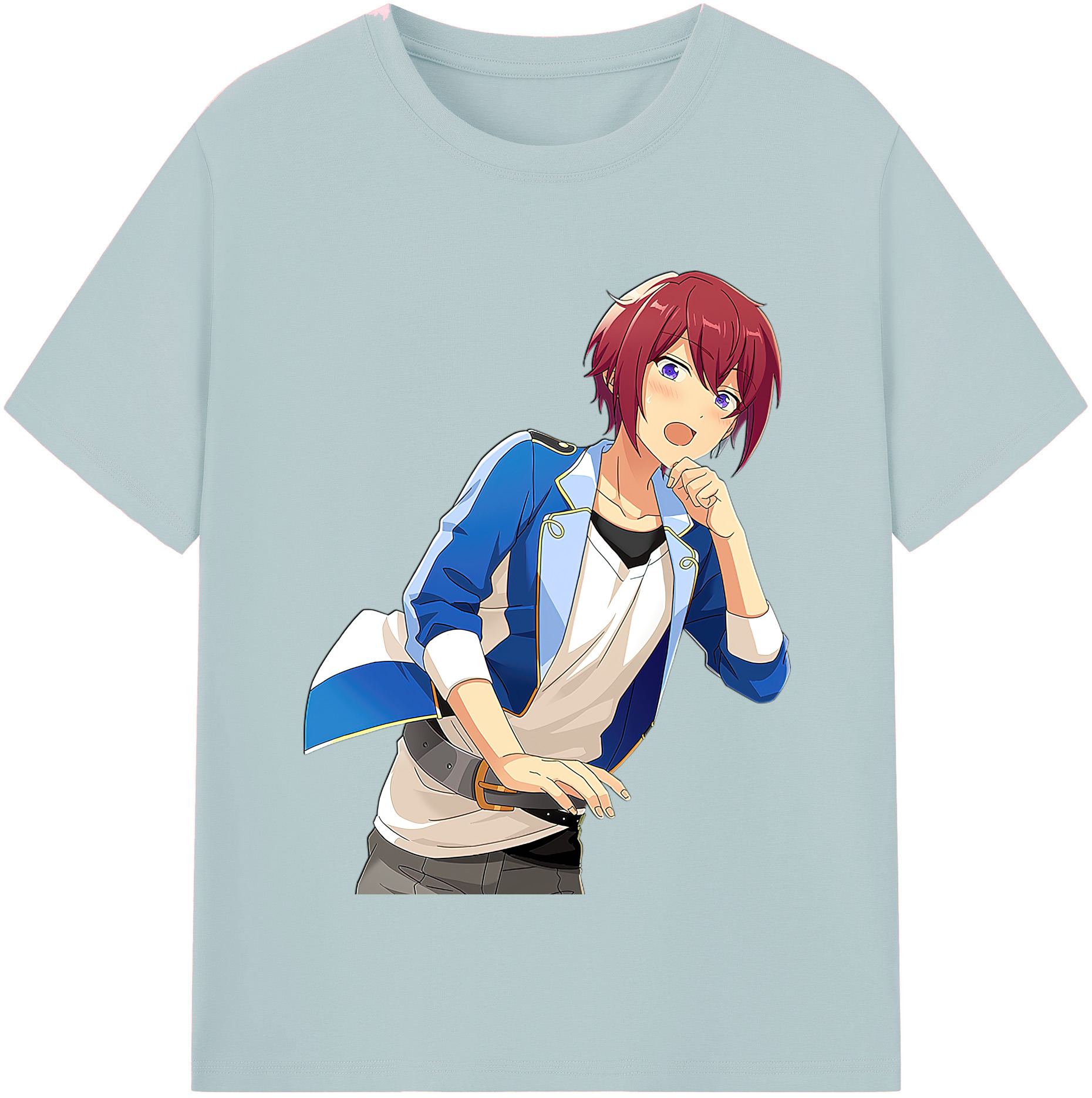 （画像用） あんさんぶるスターズ! Ensemble Stars 綿100％半袖Tシャツ（フロントプリント）